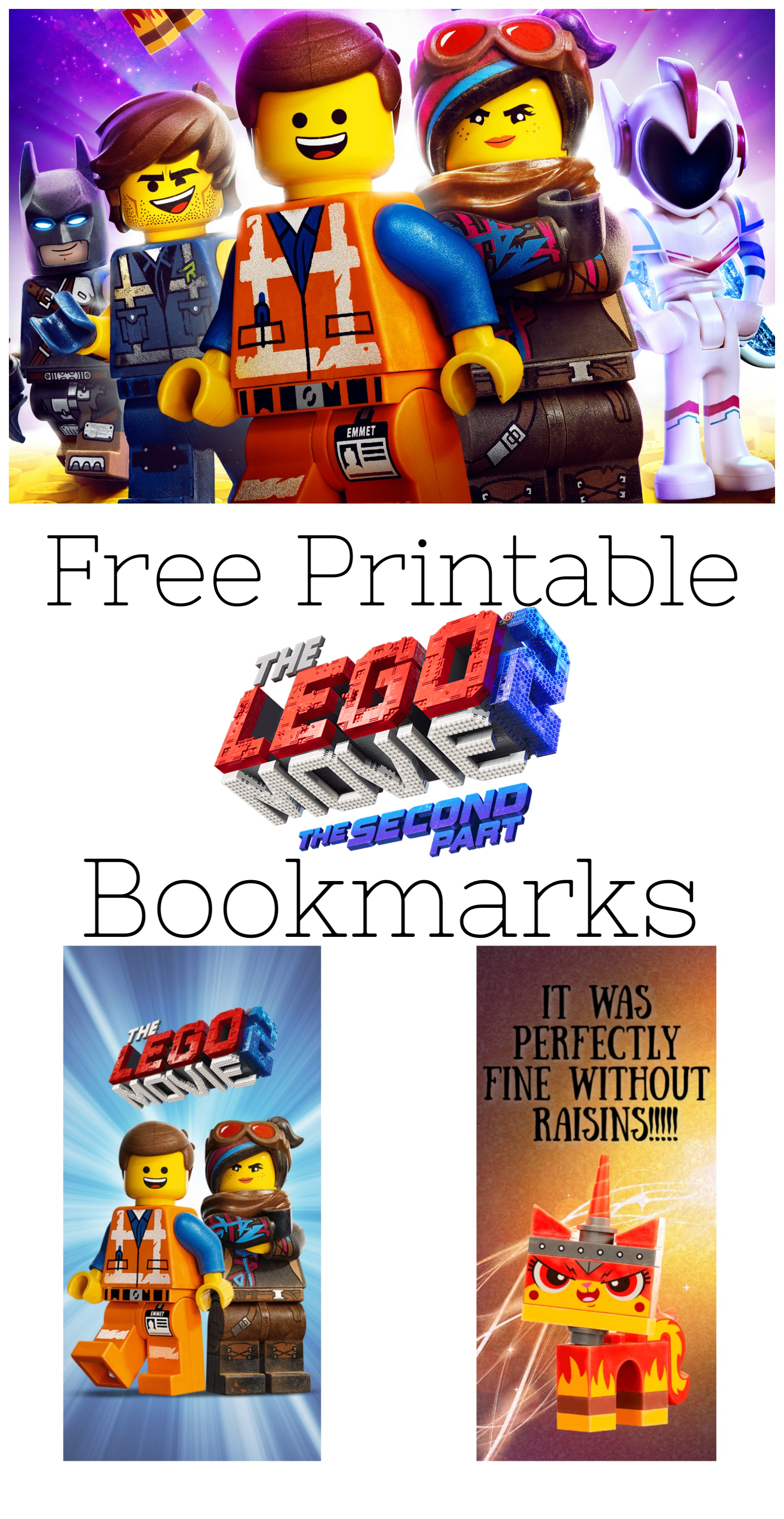 The Lego Movie 2: The Second Part Coming to Blu-ray | Free Printable ...