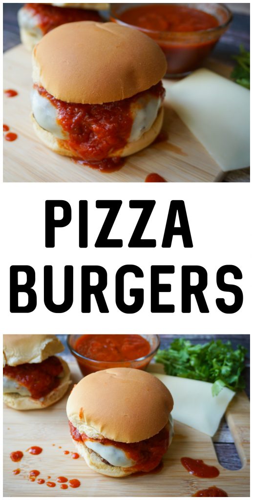 Have the best of both worlds when you combine two delicious foods- pizza and burgers- into one epic meal! This easy homemade grilled Pizza Burger Recipe is easy to customize with your favorite toppings. All you need is some seasoned ground beef, a great pizza sauce, and this recipe!