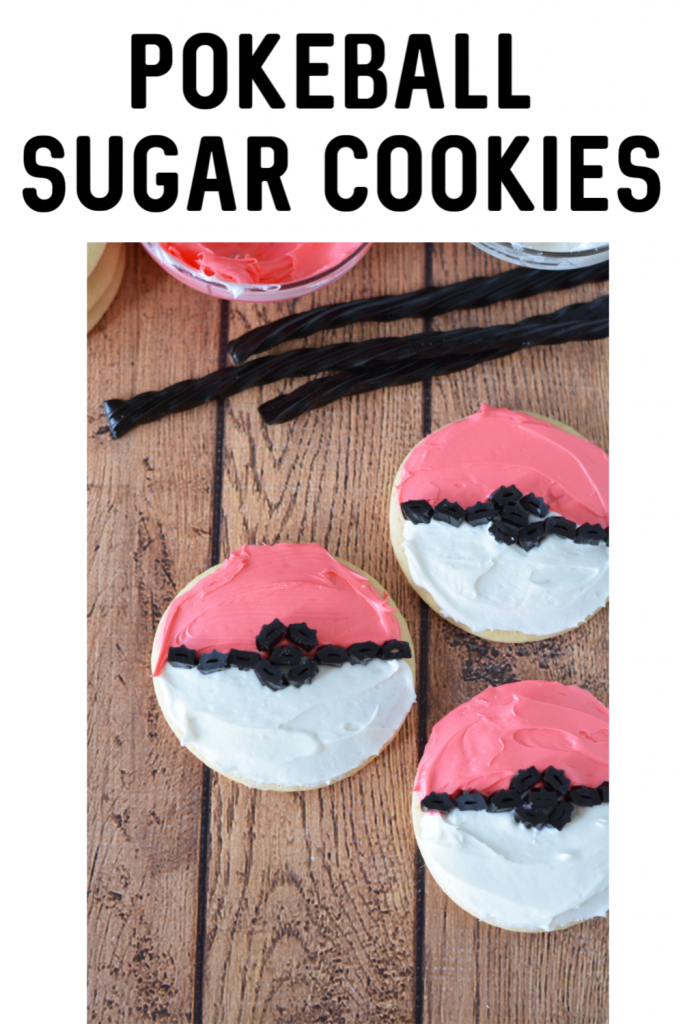 Having a Pokemon birthday party? Or have kids who just love all the Pokemon characters? This Pokeball Sugar Cookie Recipe is easy and delicious- and so cute!