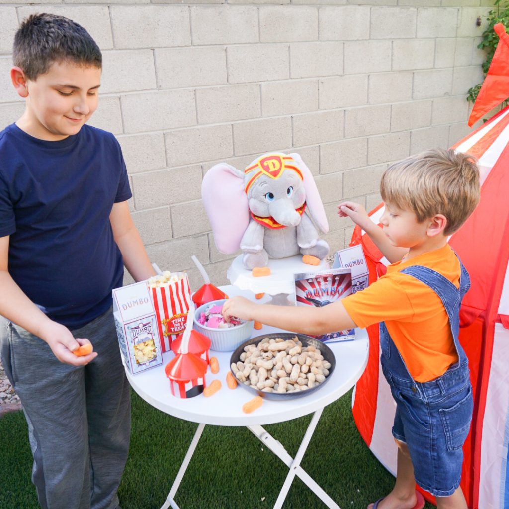 Hosting a Vintage Circus theme party or adorable DIY Disney Dumbo birthday party? Check out these ideas we used for our movie night, including games, food, decorations, activities, and more.