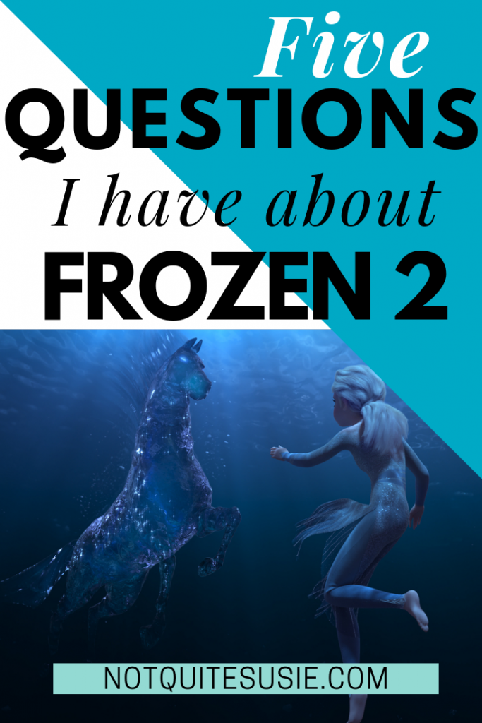 Anna, Elsa, Olaf, Kristoff, and Sven are back in Frozen 2 and this time, I have so many questions! What's a Nokk? Who is Bruni? Is Into the Unknown the new Let it Go?