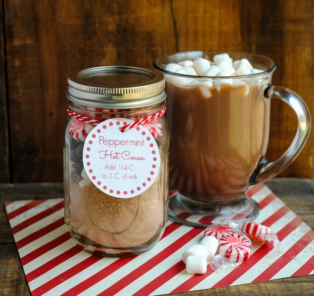 Christmas gifts are fun to give, but when you have to think of ideas for teachers, for coworkers, and for friends- it adds up fast. This easy DIY Gift in a Jar recipe is a great- and cheap- way to give a small food gift to those you love at the holidays. {It’s great for women and even for teens!}