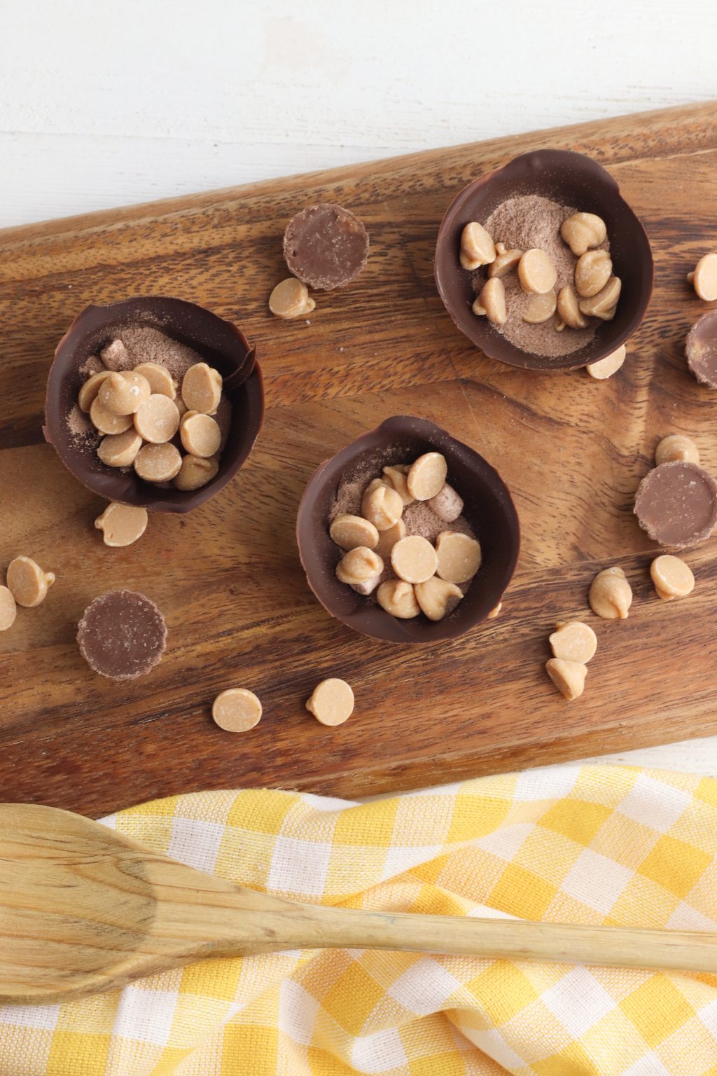 Peanut Butter Cup Hot Cocoa Bombs Recipe - {Not Quite} Susie Homemaker
