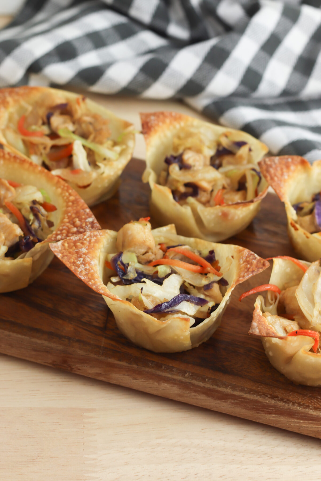 Chicken Egg Roll Bites Easy Appetizer Recipe {Not Quite} Susie