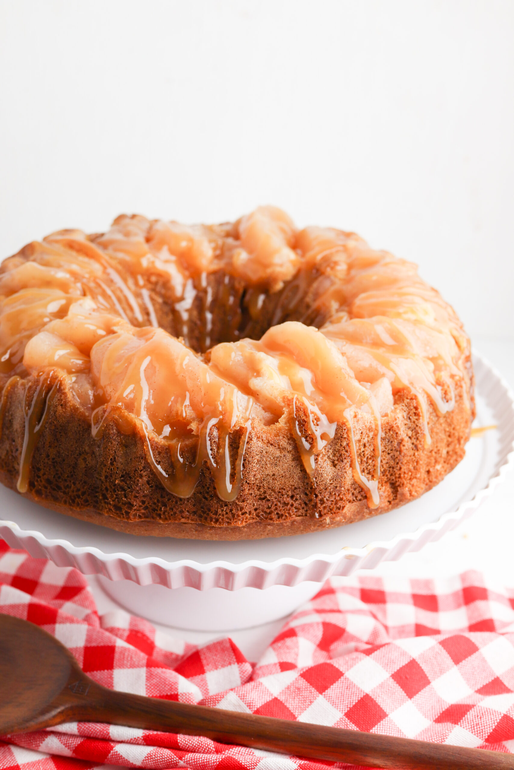 Caramel Apple Upside Down Cake Recipe {Not Quite} Susie Homemaker