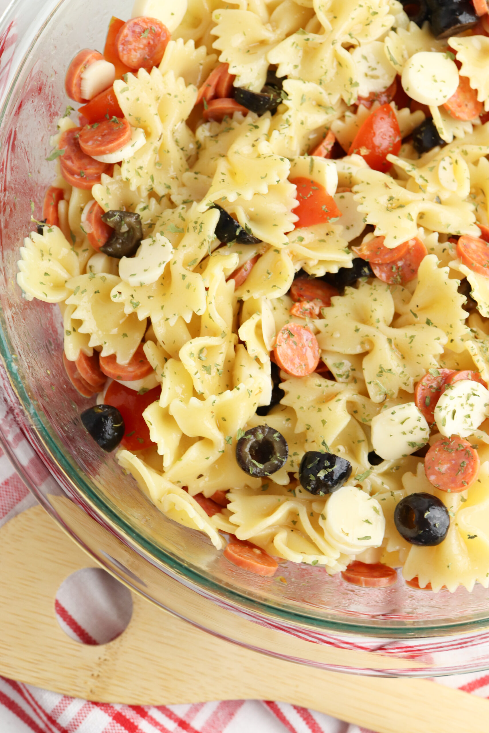 Pepperoni Pasta Salad Recipe Perfect Summer Side Dish Recipe for
