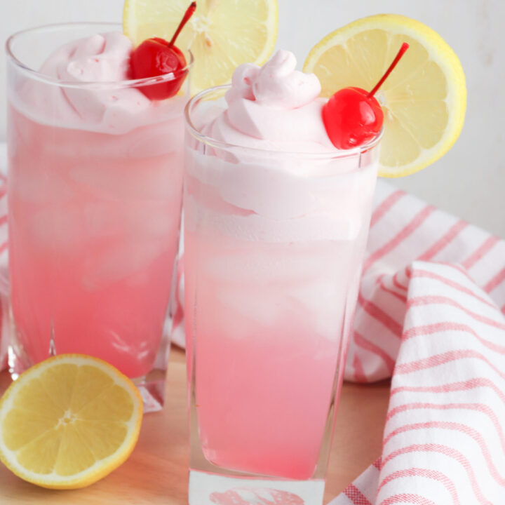 Whipped Pink Lemonade Recipe  Kid Friendly Summer Drink - {Not