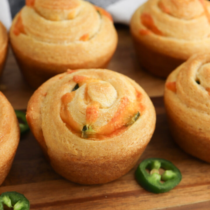 Jalapeno Cornbread Swirls