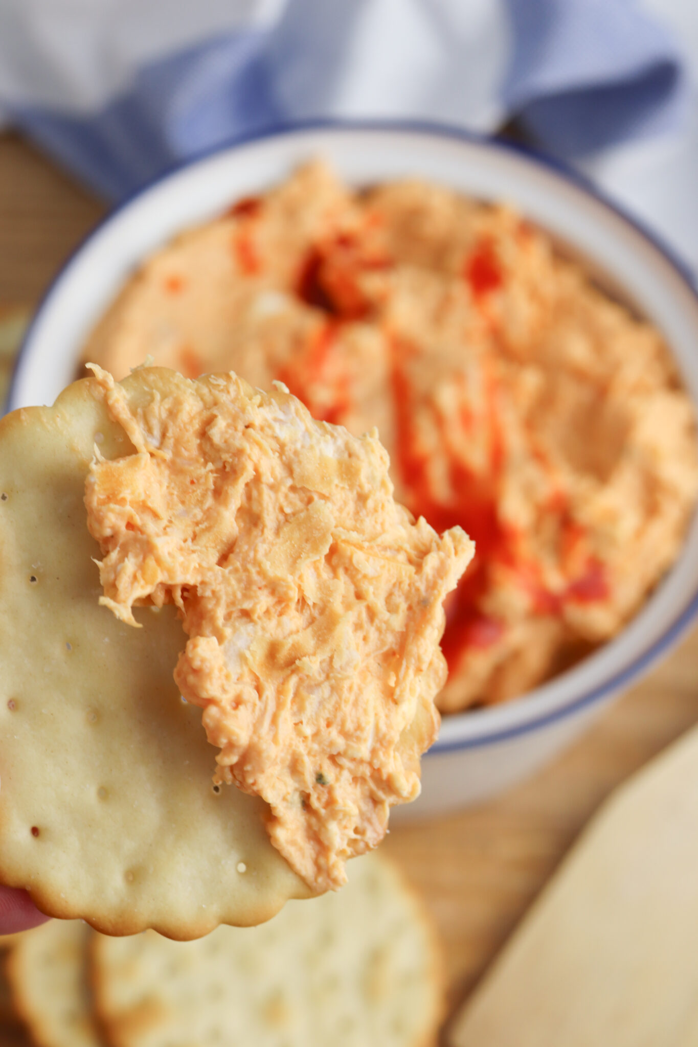 Cold Buffalo Chicken Dip Recipe - {Not Quite} Susie Homemaker