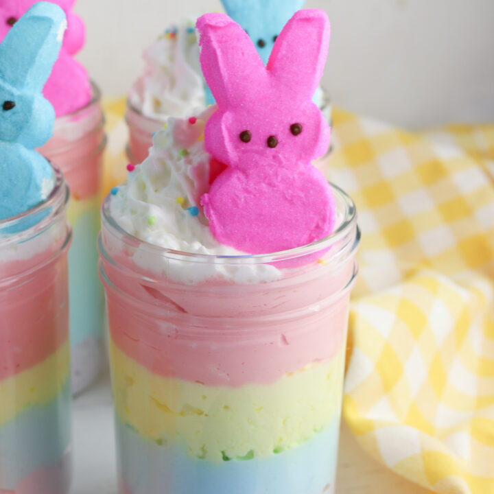 Easter Jello Pie Jars