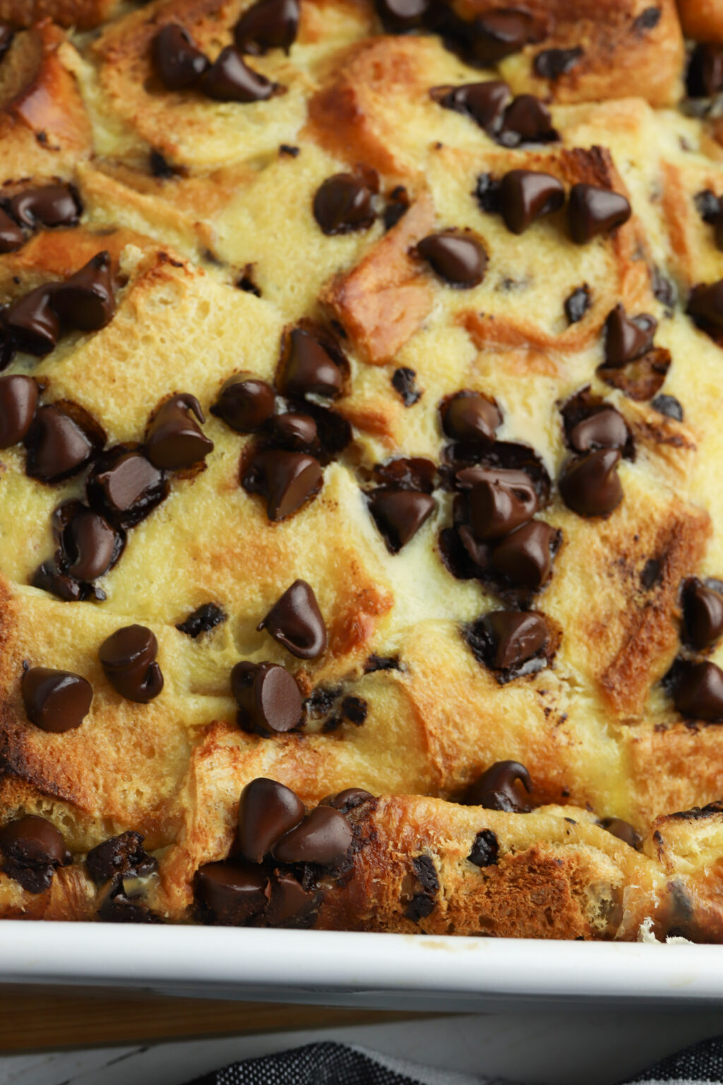 Chocolate Chip French Toast Casserole Recipe {Not Quite} Susie Homemaker