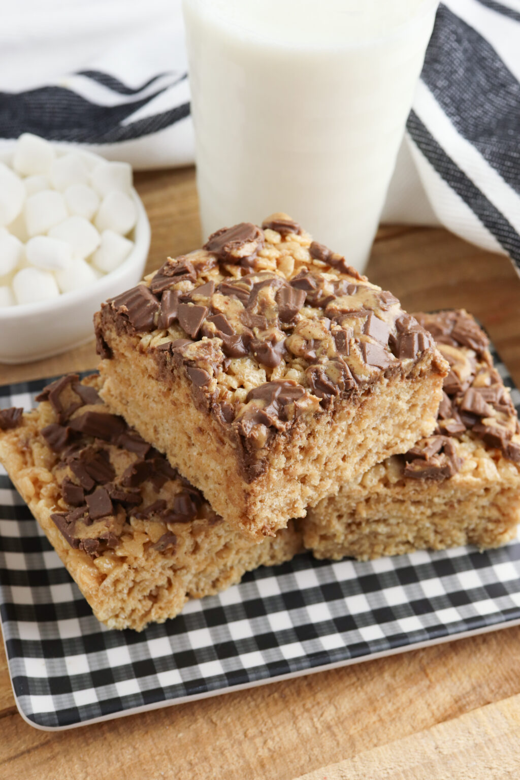 Reese's Rice Krispie Treats Recipe Peanut Butter Cup Marshmallow