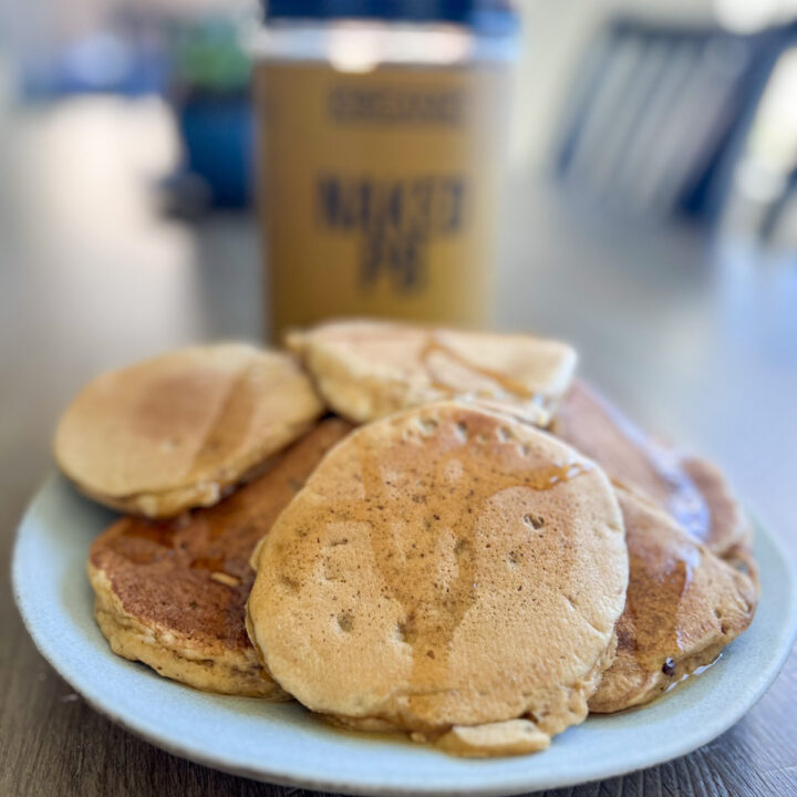 Peanut Butter Banana Pancakes