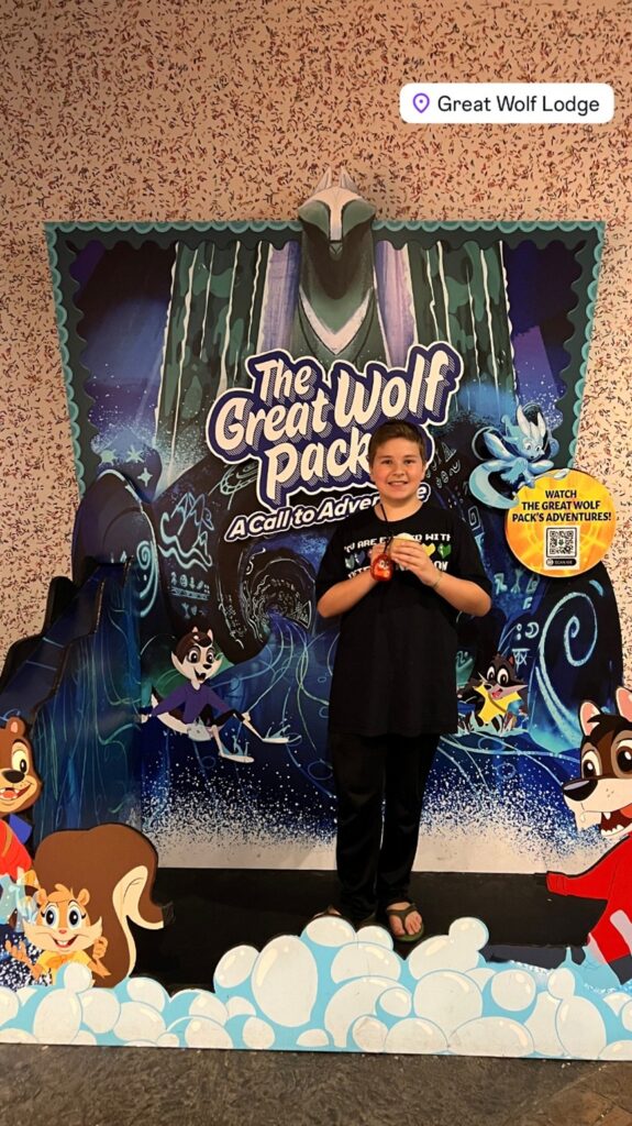 Tween at Great Wolf Lodge